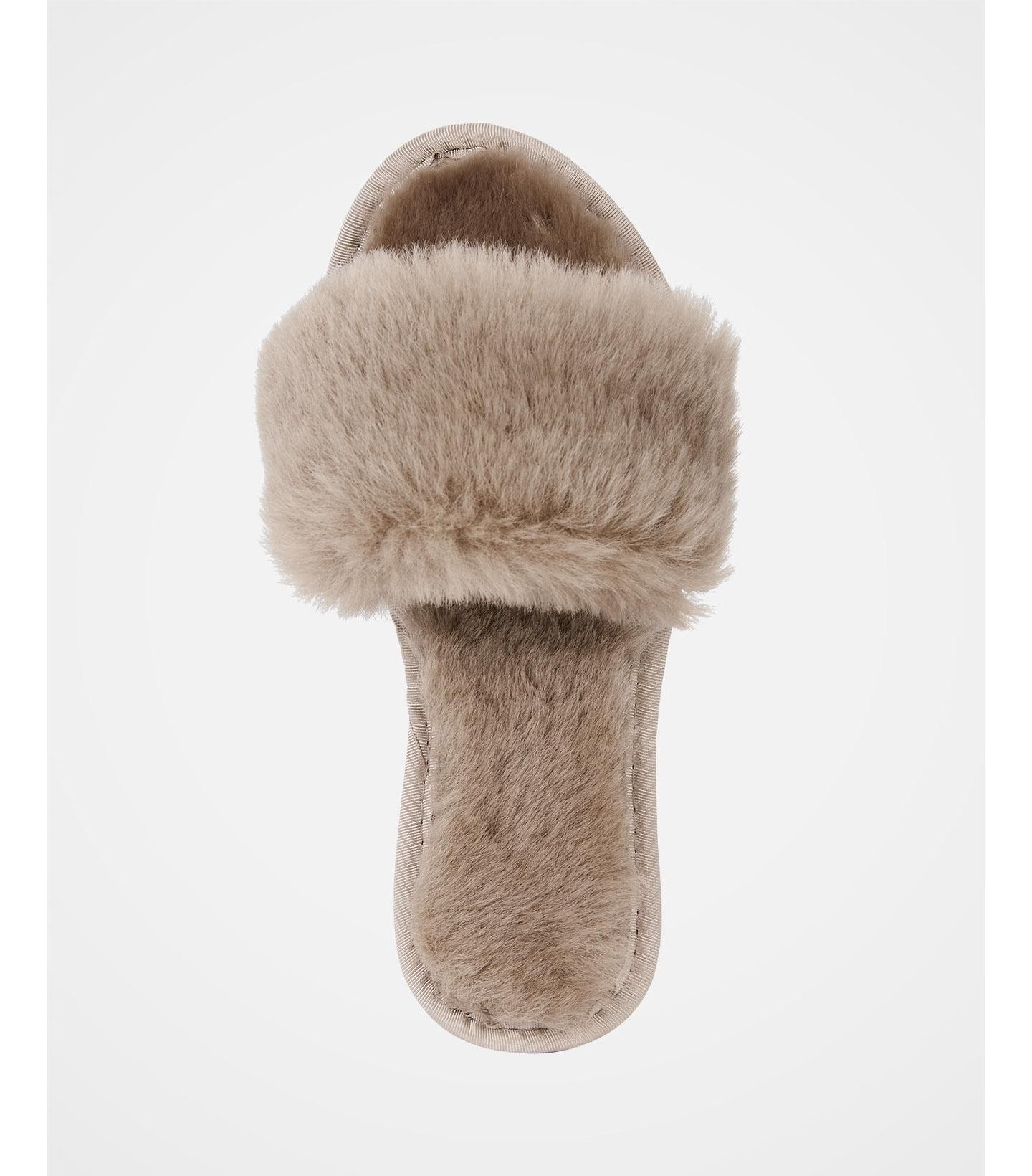 Женские тапочки Celtic & Co. Luxe Slide Slipper, цвет: Овсяный — фото 6