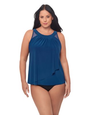 Women's Illusionists Ursula Tankini Top