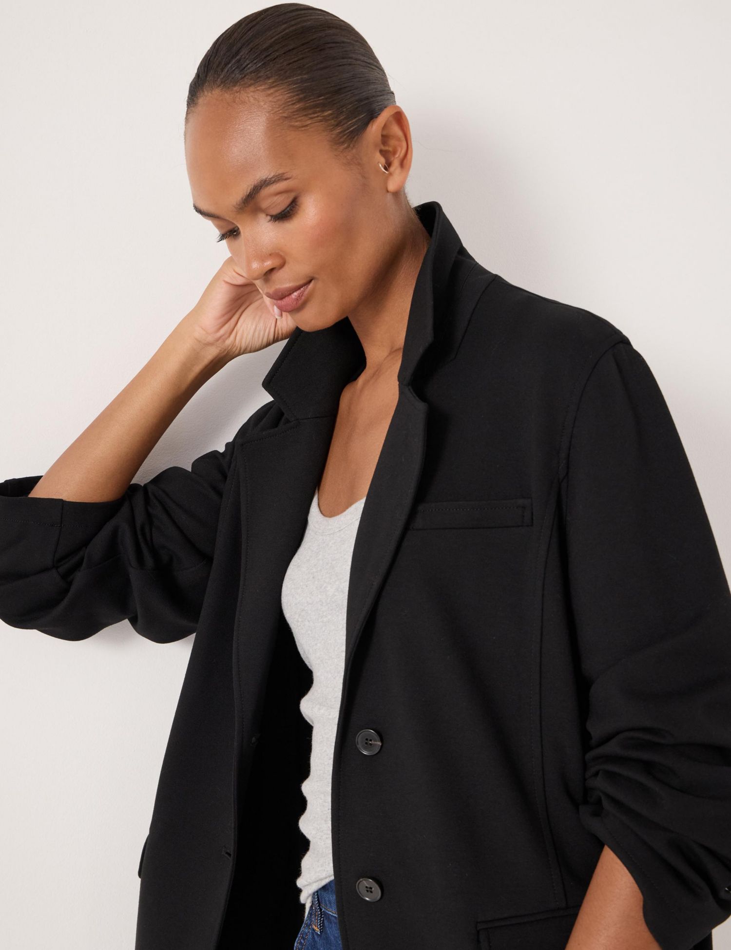 Women's Relaxed Ponte Blazer