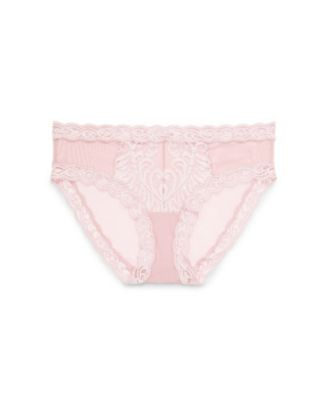 Women's Feathers Low-Rise Sheer Hipster Underwear Lingerie 753023