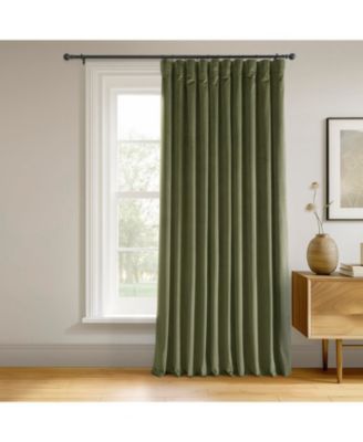 Signature Extra Wide Velvet Blackout Curtain