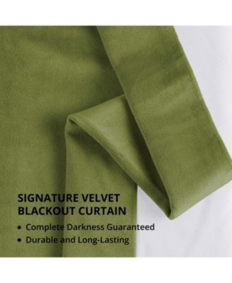 Signature Velvet Blackout Curtain