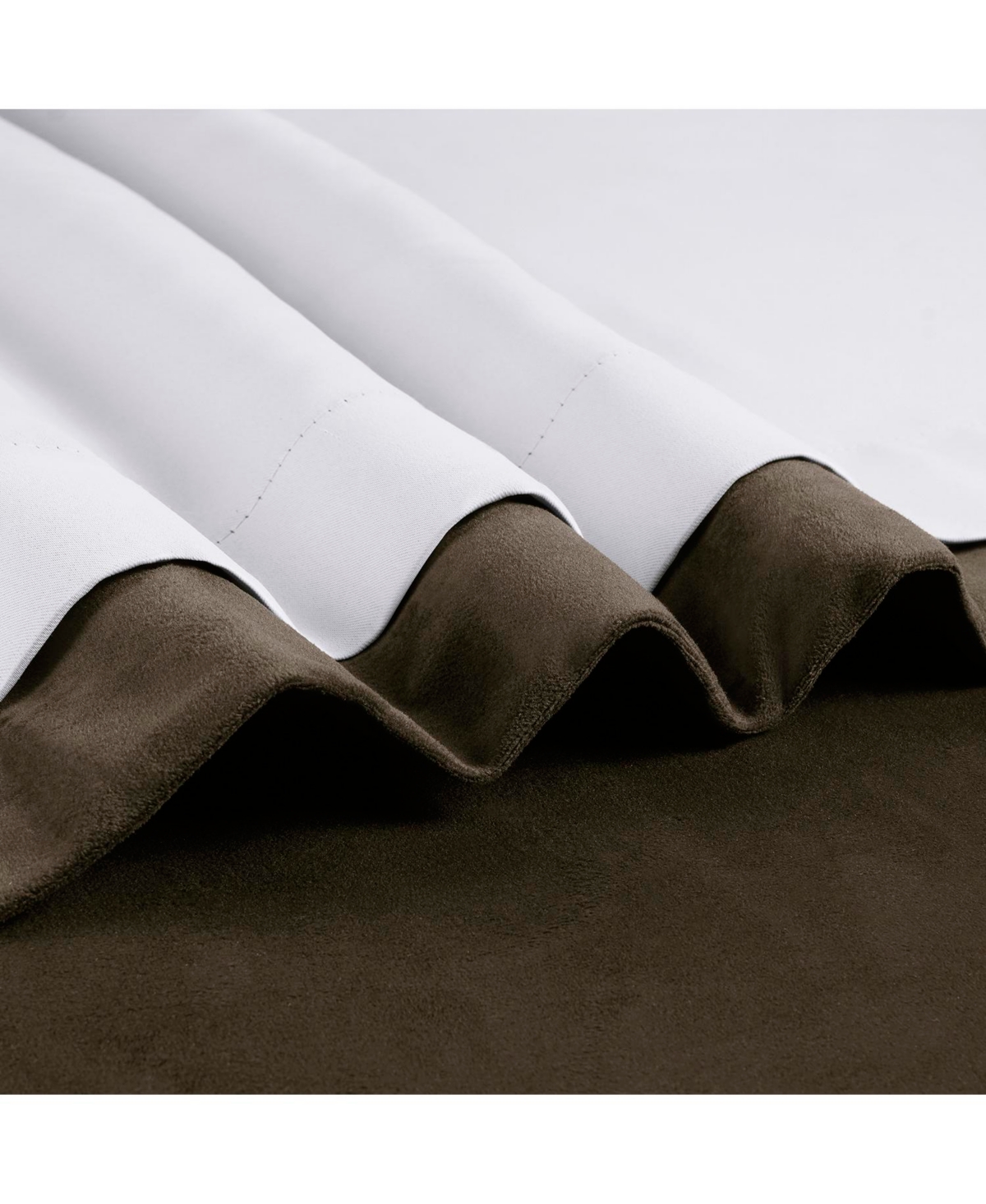 Half Price Drapes Java Signature Velvet Blackout Curtain