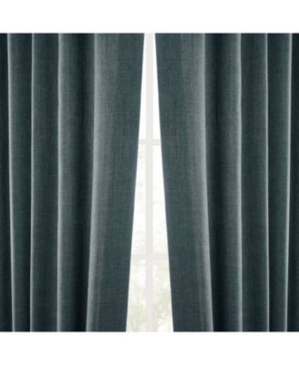 Italian Faux Linen Room Darkening Curtain