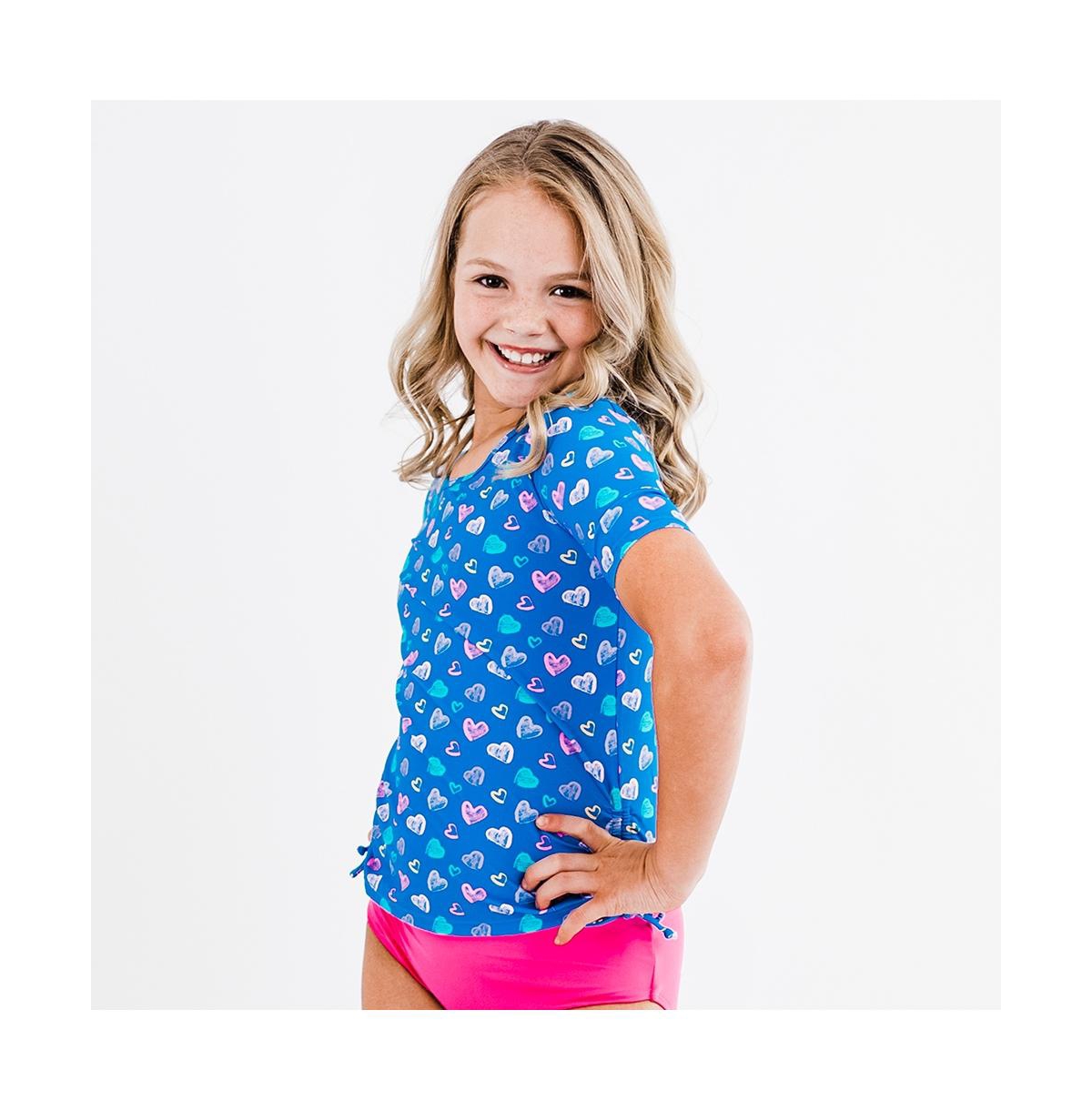 Calypsa Little Girls Lily Swim Top