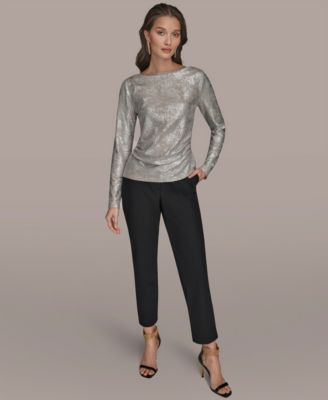 Women's Long-Sleeve Foil Top