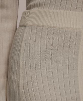 Women's Rib Knit Sweater Skirt