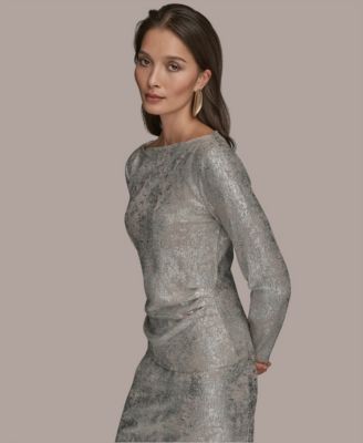 Women's Long-Sleeve Foil Top