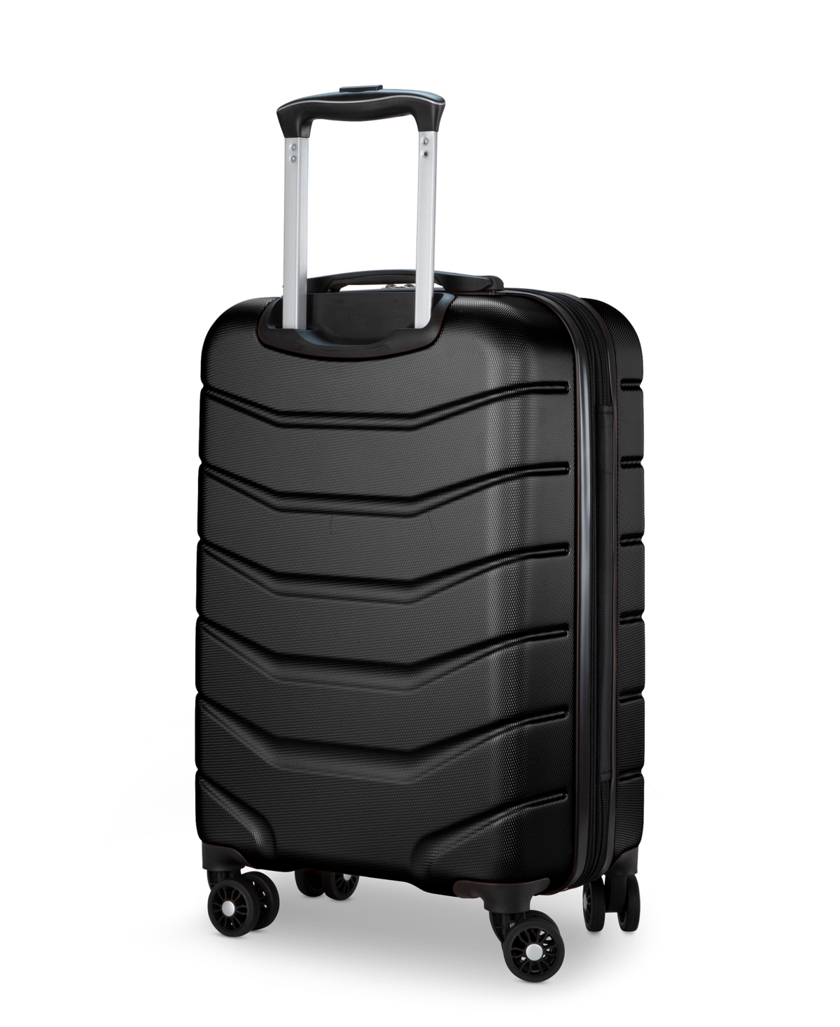 Skyway Silverton 23" Carry-on Spinner Suitcase In Black