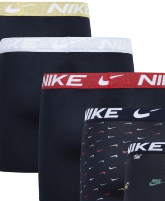 Boys' 8-20 Dri-FIT Color Holiday Briefs Underwear, 5-Pack