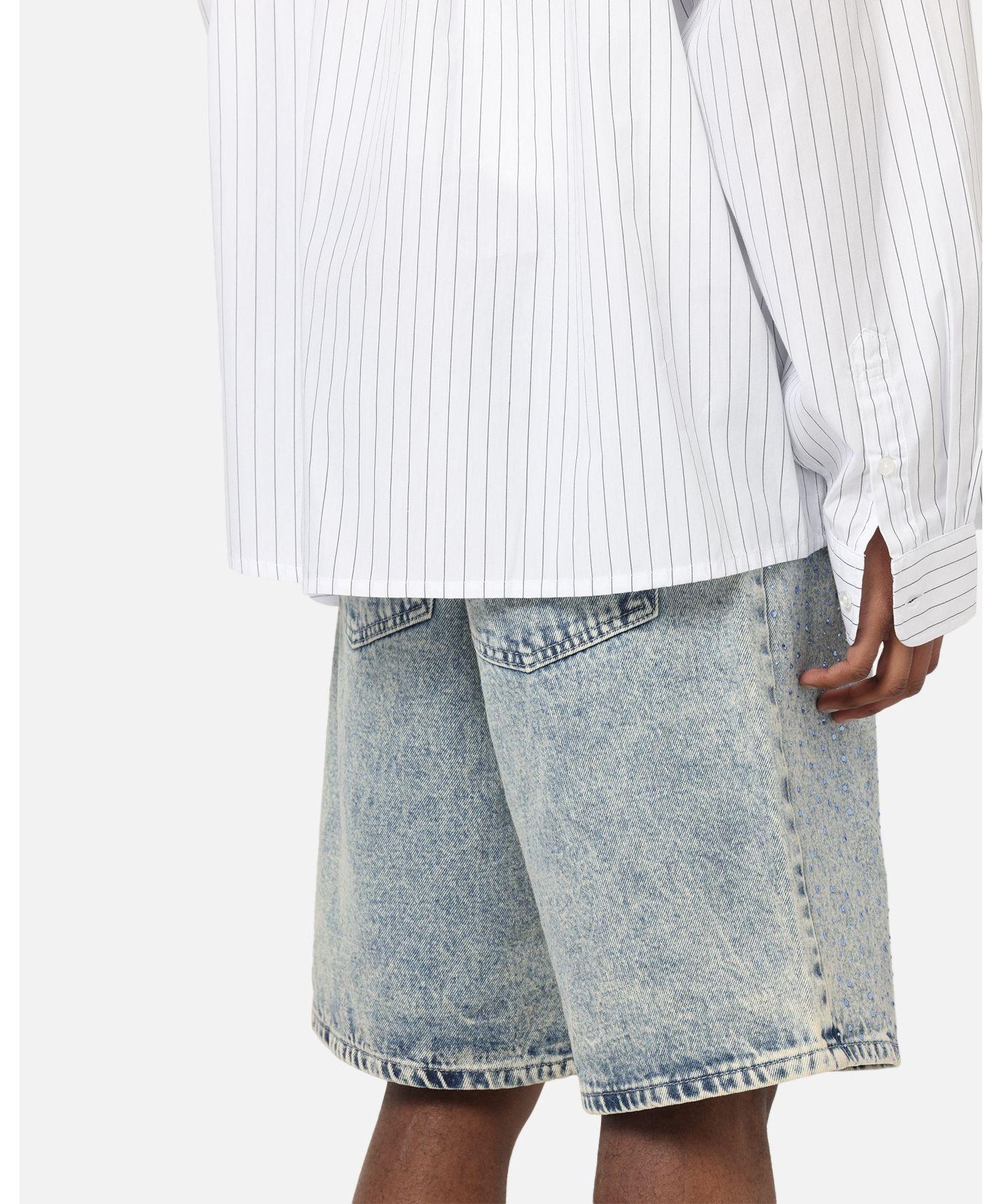 Men's Men s Diamond Buckle Back Jorts