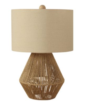 Lighting 22" Linen Table Lamp