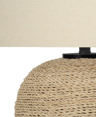 Lighting 25" Rattan Table Lamp