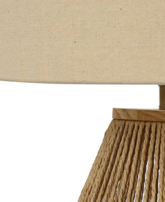 Lighting 22" Linen Table Lamp