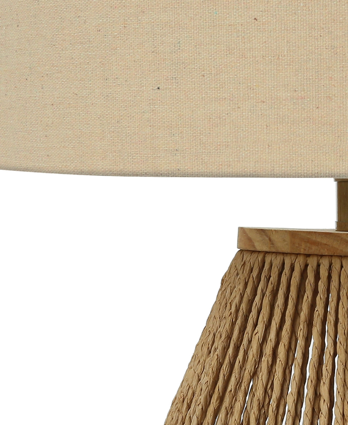 Monarch Specialties Lighting 22" Linen Table Lamp