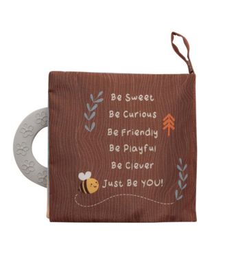 Woodland/Forest Developmental Soft Book & Bear Plush Toy Gift Set