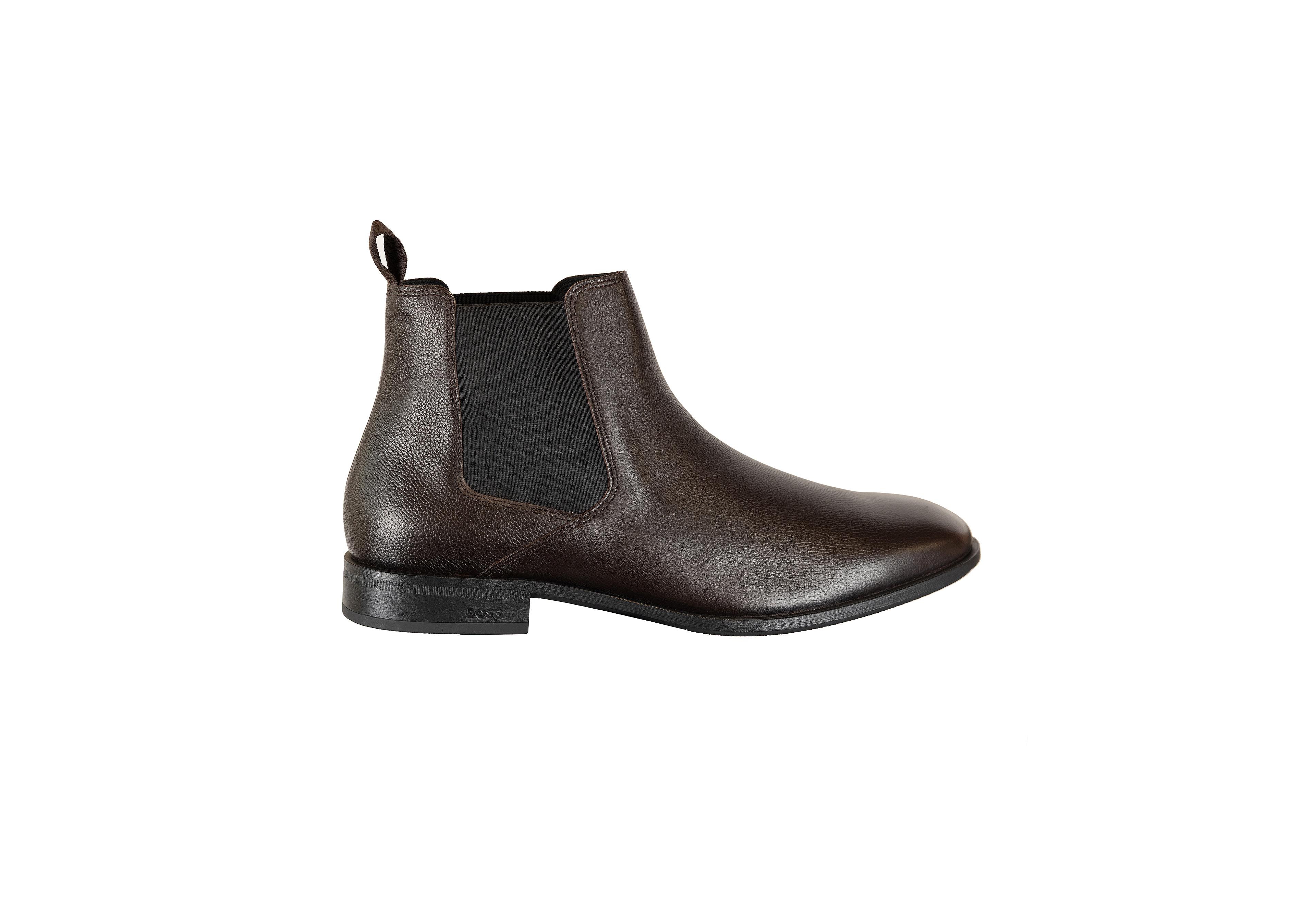 Boss Men's Colby Grainy Round Toe Shoes