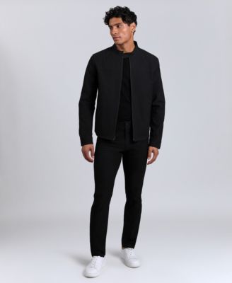 Kennth Cole Men's Flex Water-Resistant Full-Zip Utility Jacket