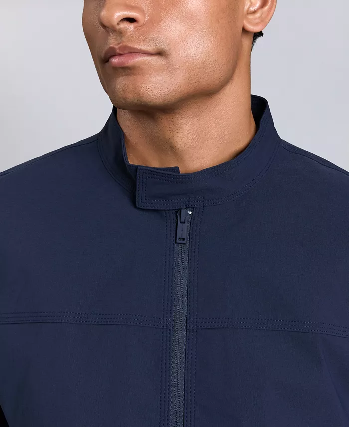 Kennth Cole Men's Flex Water-Resistant Full-Zip Utility Jacket - thumbnail 4