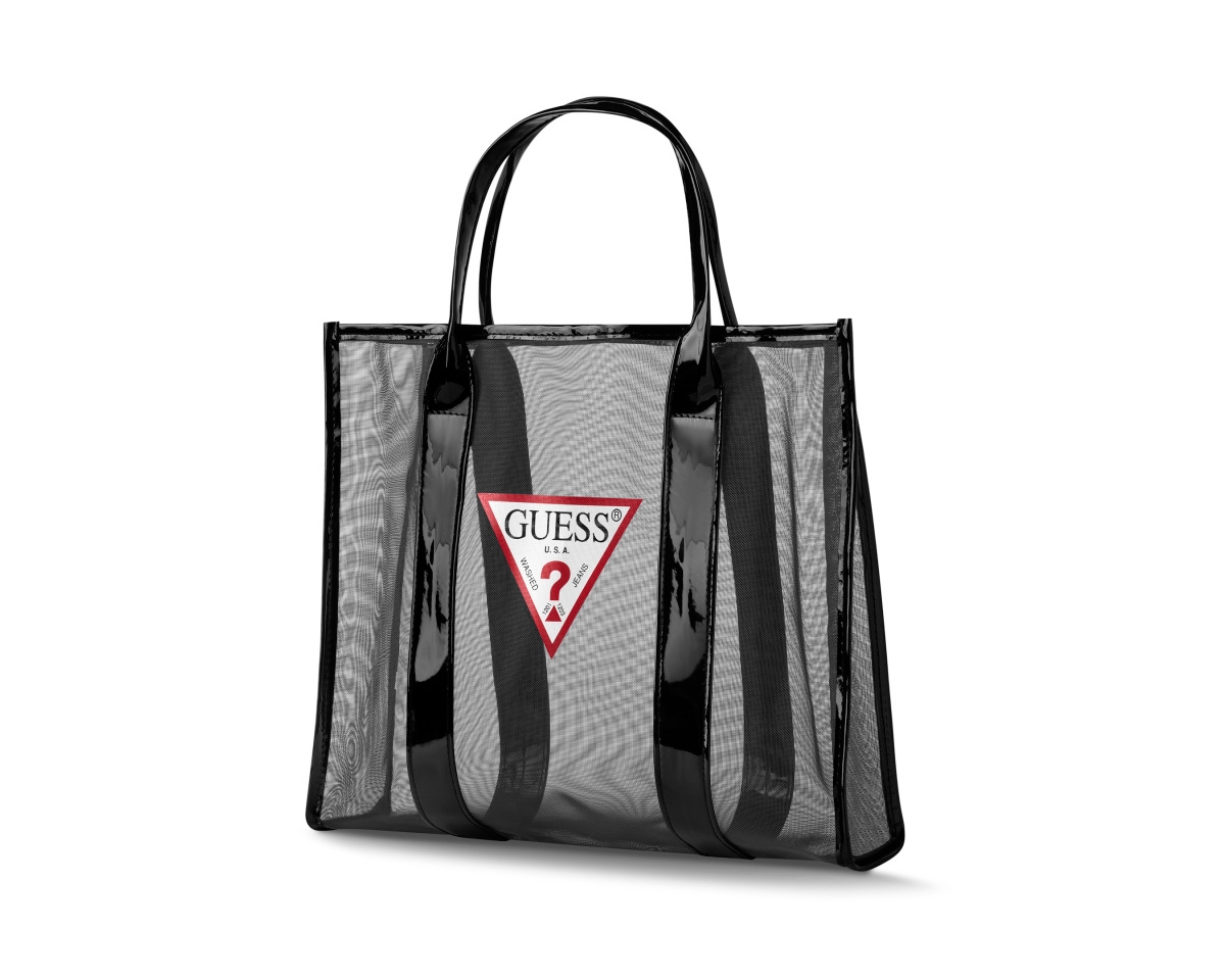 Free Guess black tote bag with a regular price Guess watch purchase of $125 or more