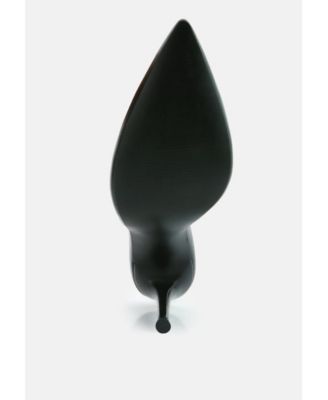 Womens Joyce Diamante Embellished Stiletto Mule Sandals