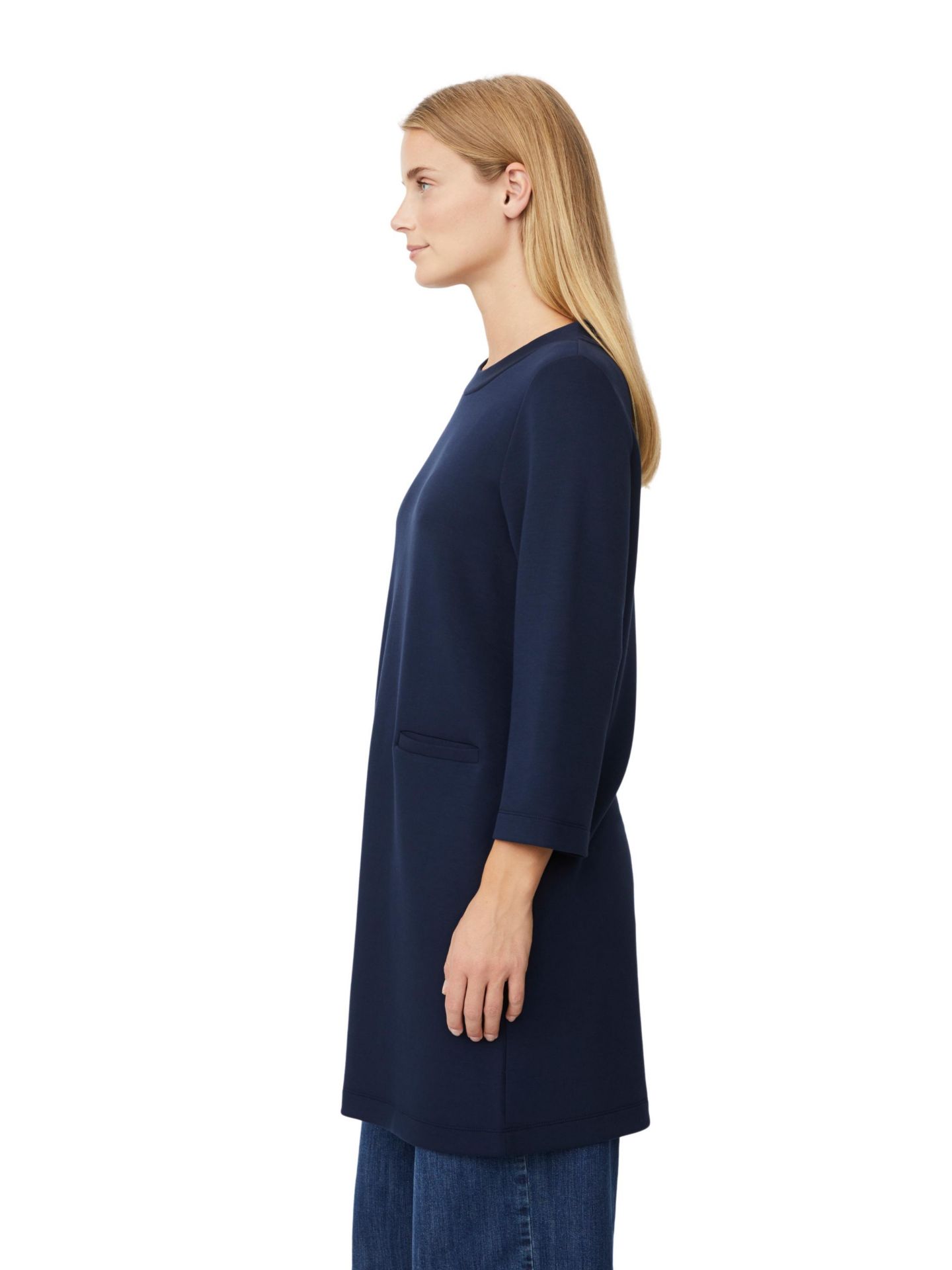 Женское платье Masai Copenhagen Goldine Round Neck Tunic, цвет: Тёмно-синий — фото 3