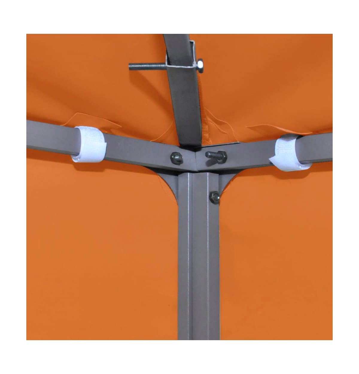 vidaXL Gazebo Cover Canopy Replacement 1 oz/ft² Orange 9.8'x13.1'