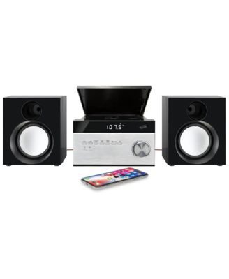 2-Channel Bluetooth Home Music System with AM/FM Radio and Remote Control, IHB227B