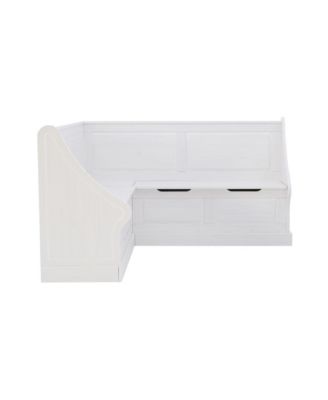Tobin Corner Breakfast Nook, White