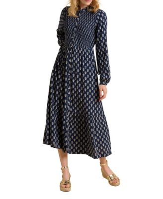 Women's Lark Long Sleeve Button Midi Dress