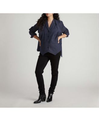 Women's Denim Look Vest