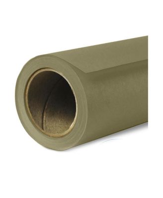 Widetone Seamless Background Paper, 86" x 36' - Olive Green, Single