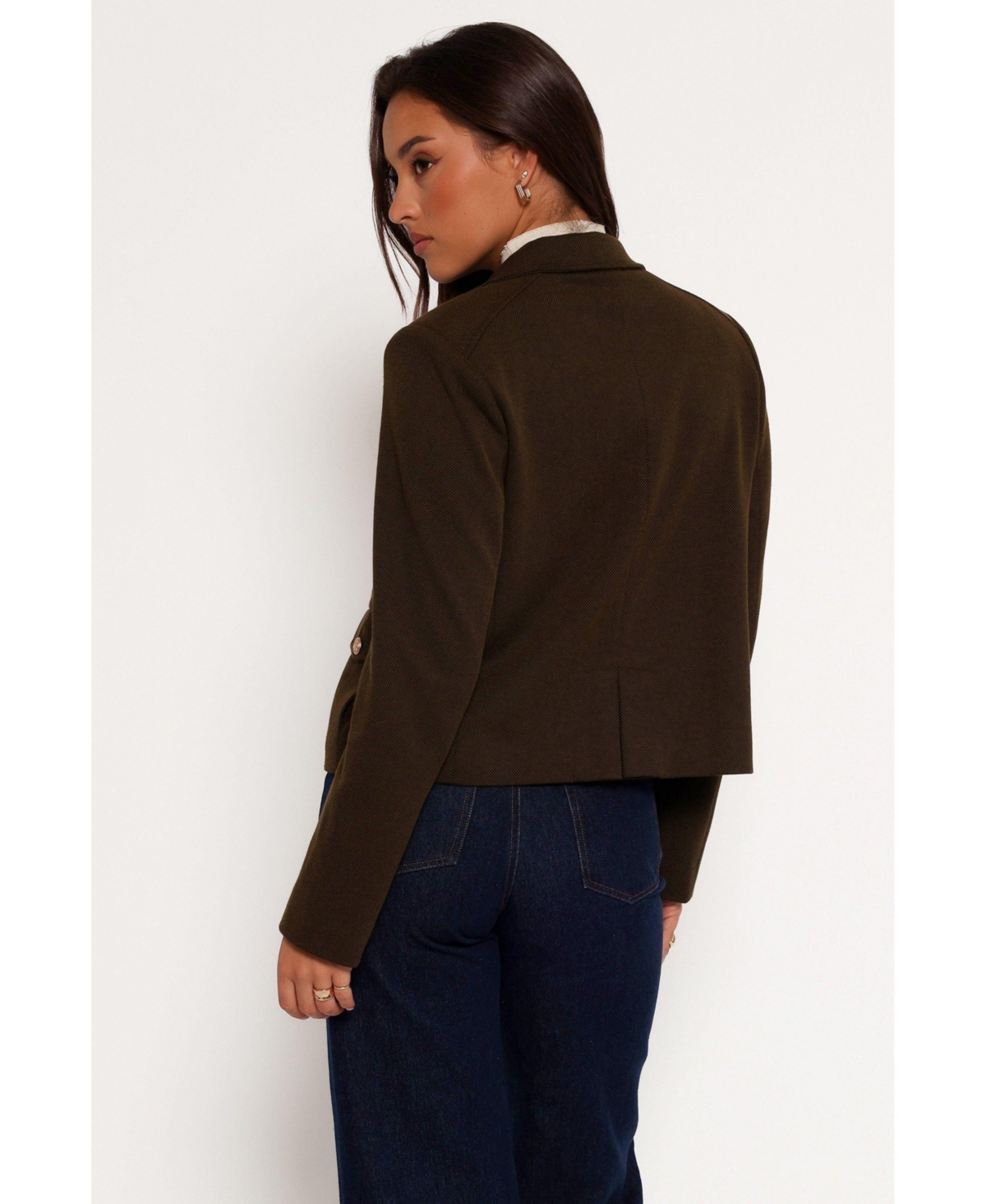 Petal and Pup Women's Bandit Long Sleeve Button Down Jacket