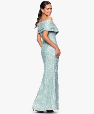 Women's Long Off-The-Shoulder Dress