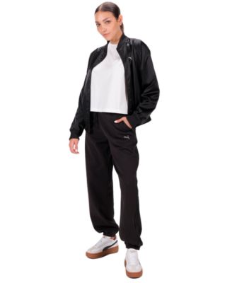 Women's Elevated Full-Zip Bomber Jacket