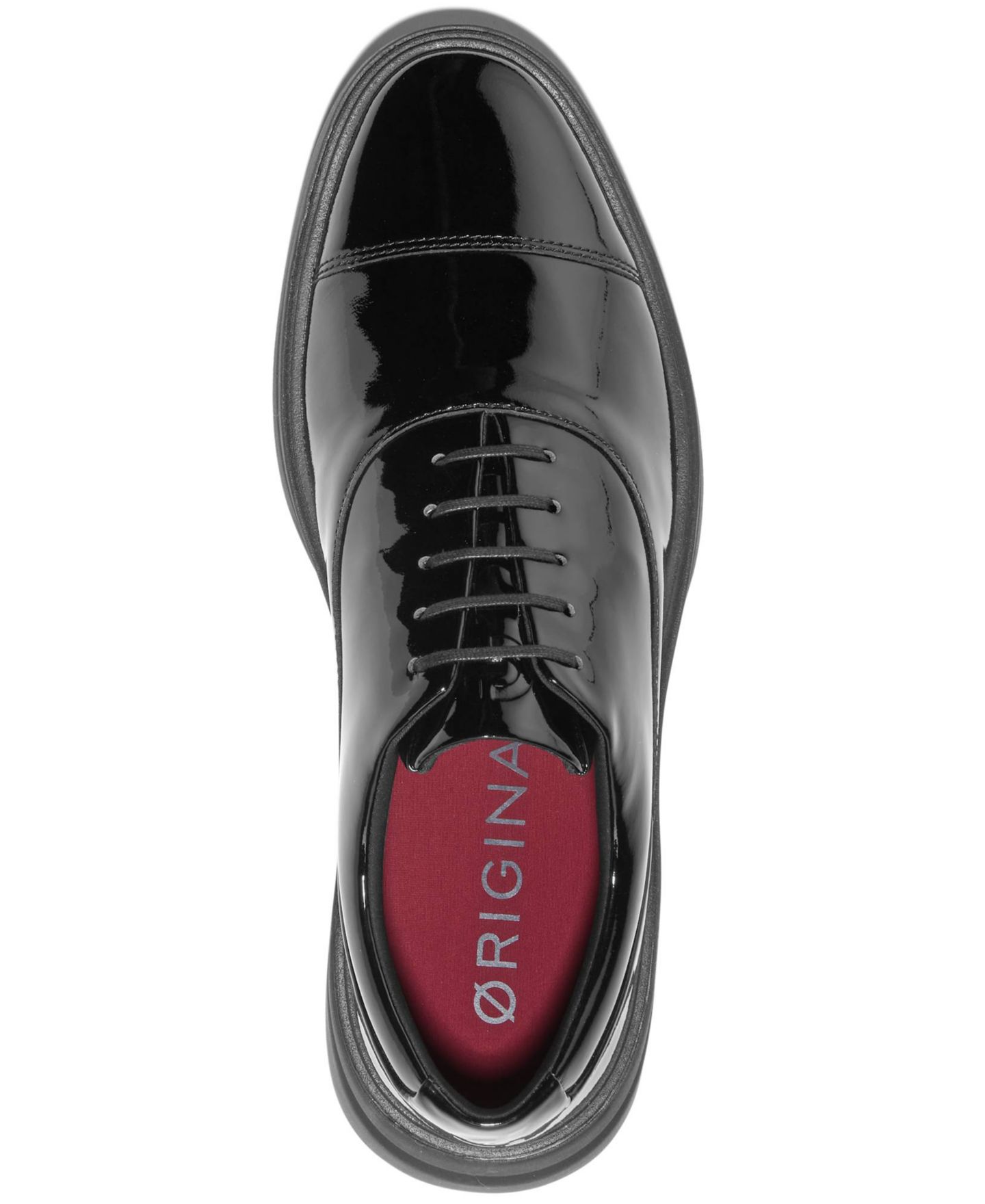 Мужские туфли Cole Haan Original Grand Cityspectre Cap Toe Oxfords, цвет: Чёрный — фото 4