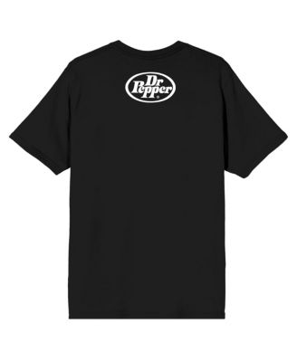 Men's Dr. Pepper I'm a Pepper and Dr. Pepper logo on Black Short Sleeve Adult T-Shirt