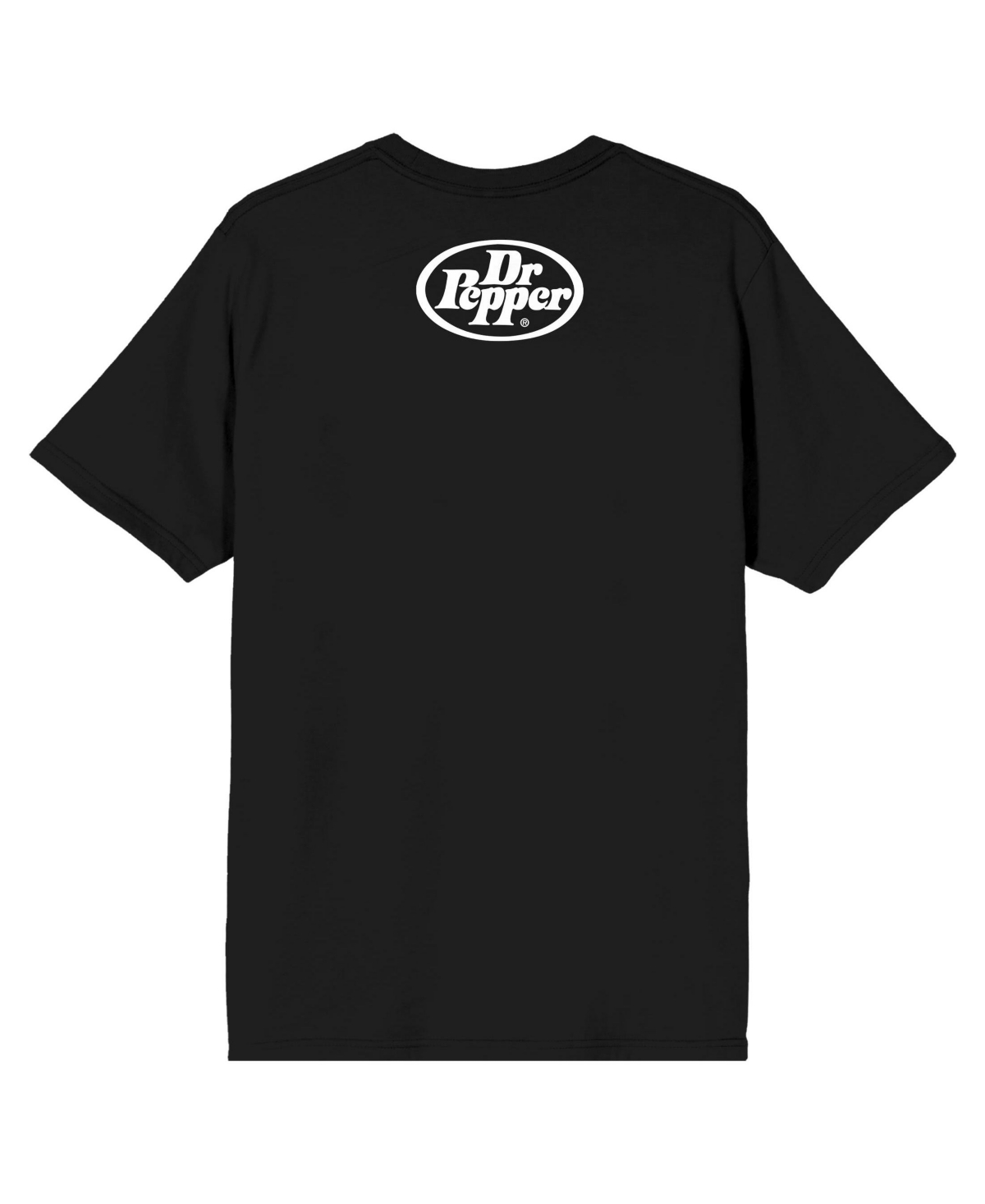 Dr. Pepper Men's I'm a Pepper logo on Black Short Sleeve Adult T-Shirt
