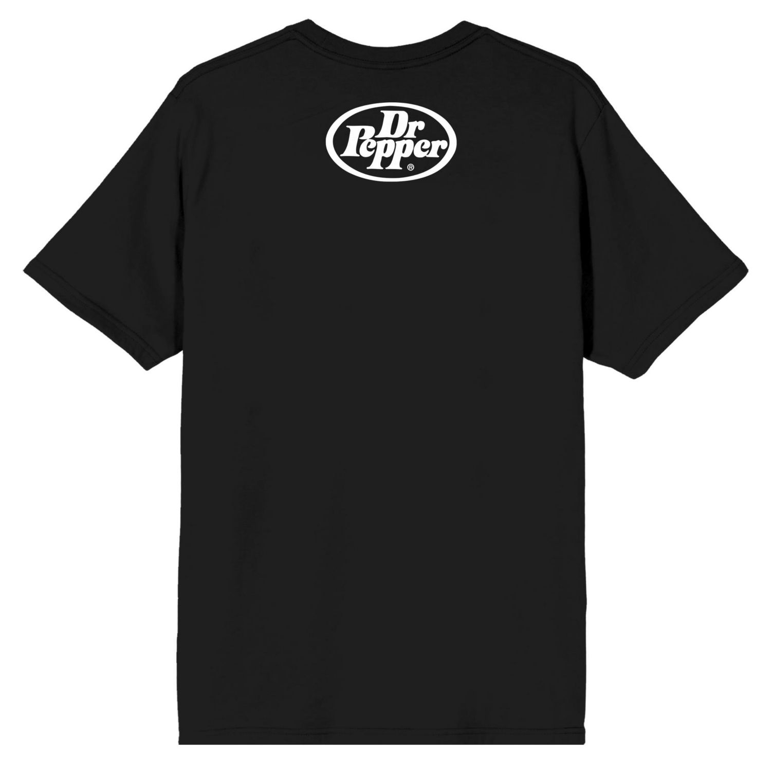 Men's Dr. Pepper I'm a Pepper and Dr. Pepper logo on Black Short Sleeve Adult T-Shirt