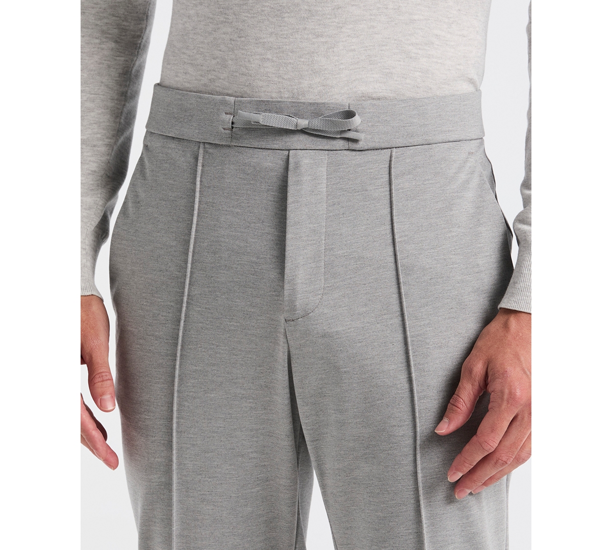 Perry Ellis Men's Slim-Fit Tapered Pull-On Pants