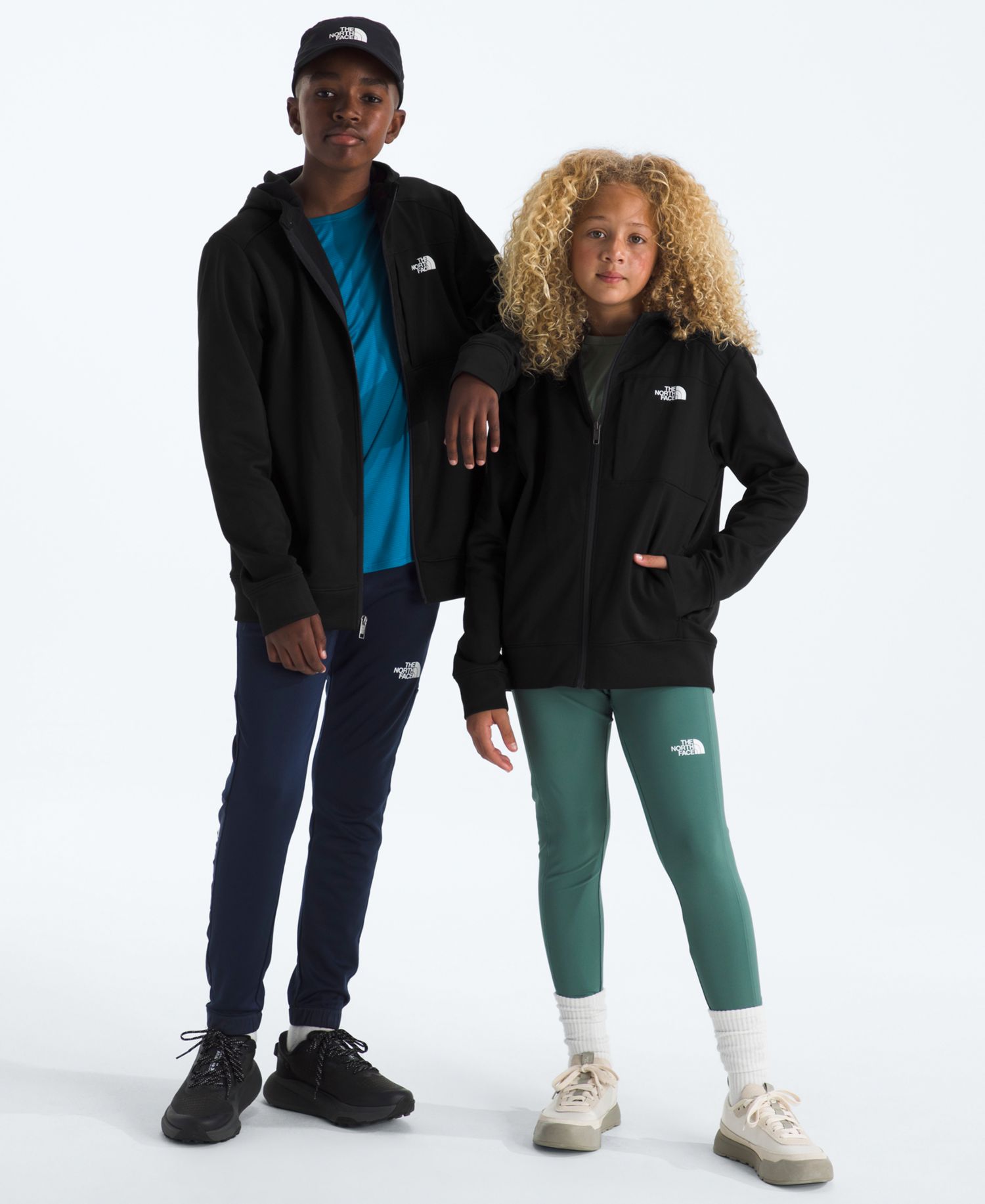 Boys' and Girls' 7-20 Full-Zip Hooded Jacket