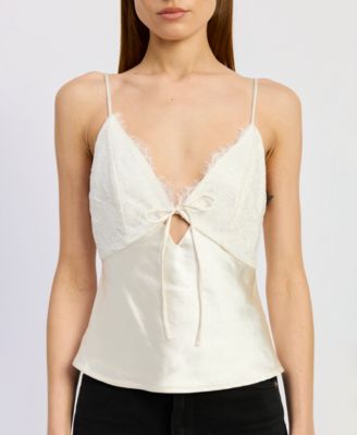 En Saison - Women's Rey Cami Sleeveless V-Neck Top