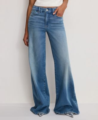 Good American - Women's Wide-Leg High-Rise Jeans