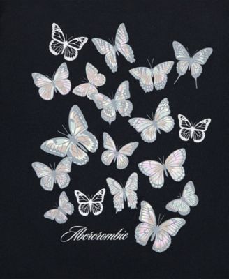 Girls' Butterfly Graphics Short-Sleeve T-Shirt