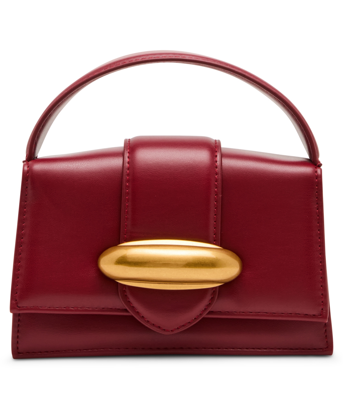 Steve Madden Bmishell Mini Micro Top Handle In Red