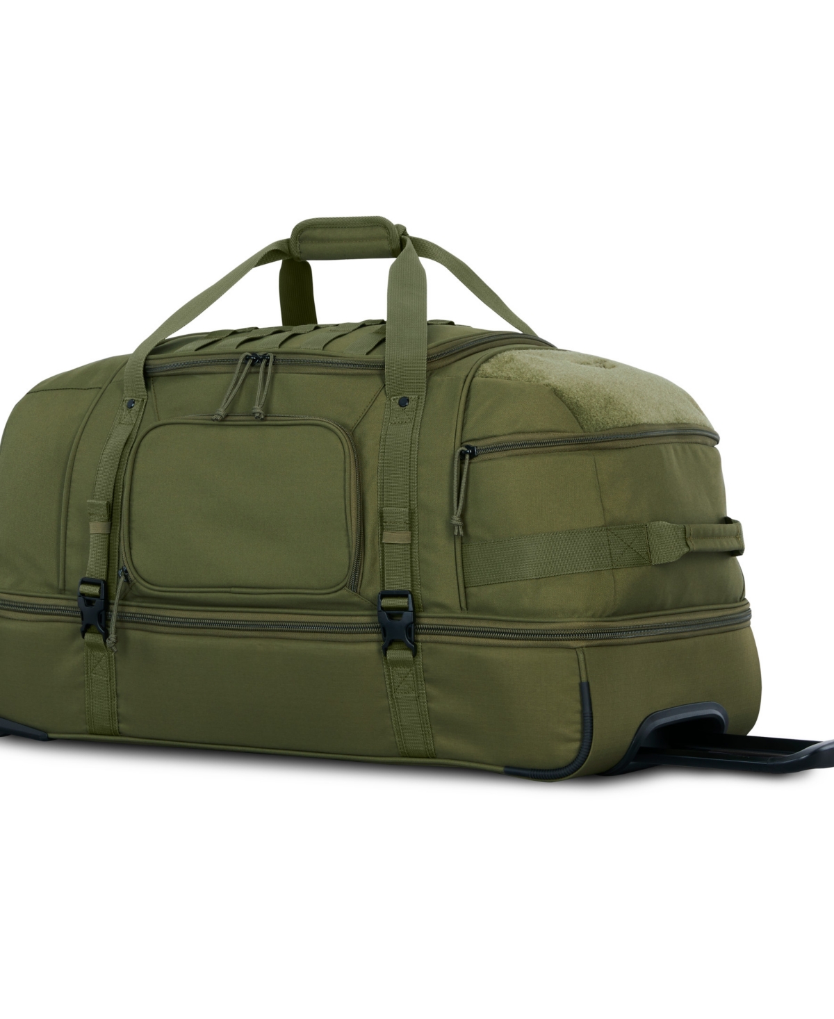 High Sierra Pathsetter 32" Large Wheeled Duffel In Green