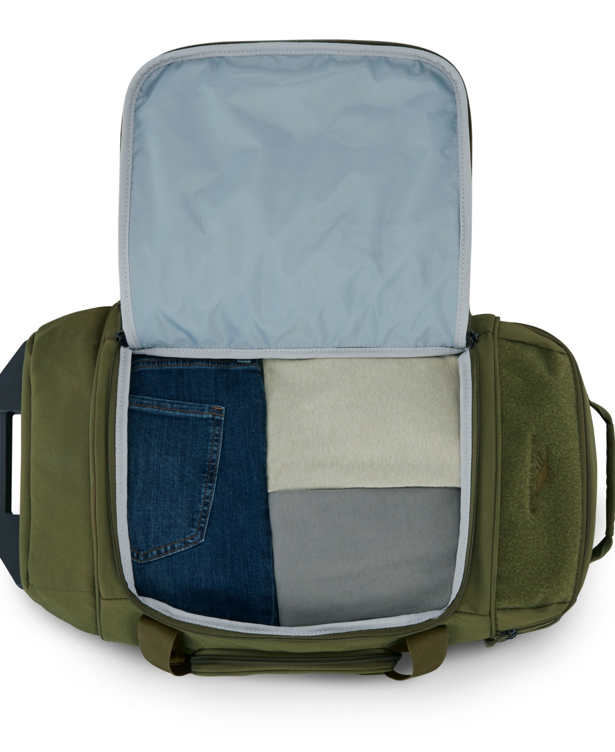 High Sierra Pathsetter 22" Carry-on Wheeled Duffel In Green