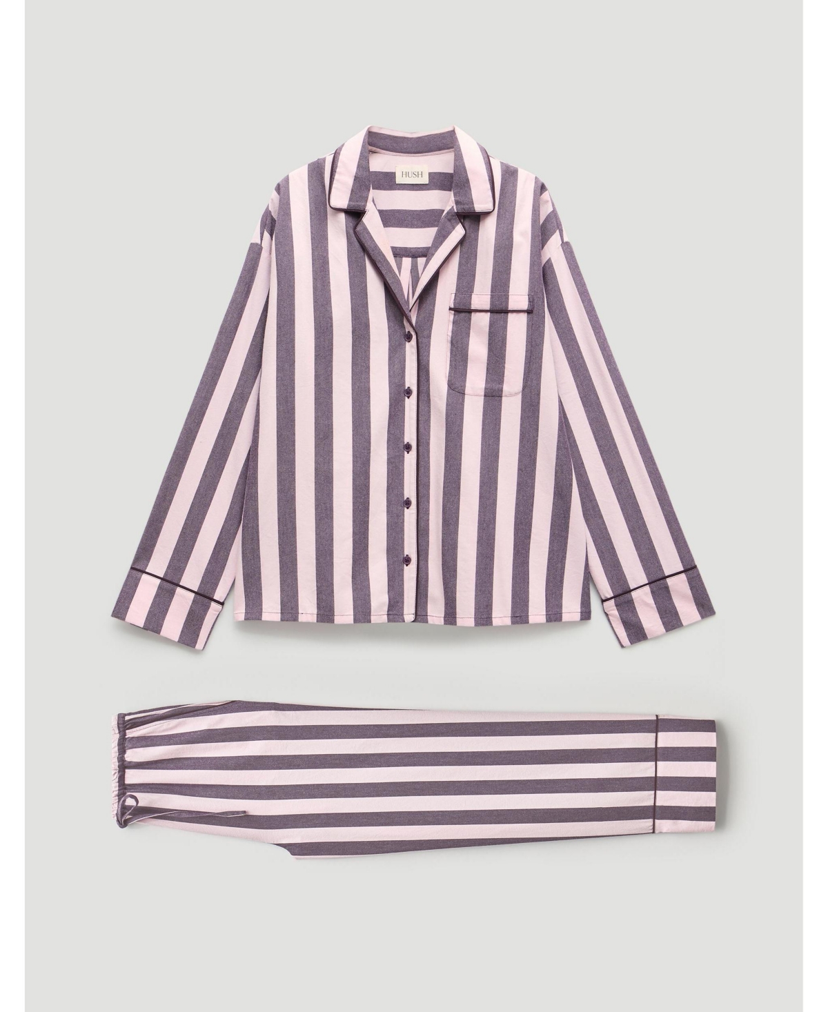 Hush Women's Cotton Stripe Pajamas