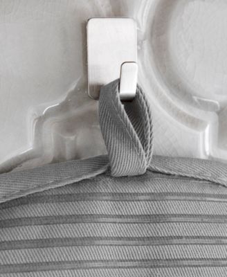 Ribbed Silicone Cotton Twill Potholders, Set of 4