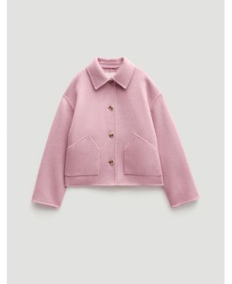 Women's Pure Wool Double Faced Jacket